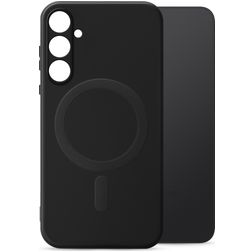 My Style Protective Flex Samsung Galaxy S24 MagSafe Hülle Flexibles TPU Backcover - Schwarz