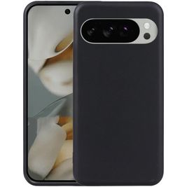 Mobigear Basics Google Pixel 10 Pro XL Hülle Flexibles TPU Klapphülle - Schwarz
