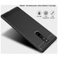 Mobigear Brushed Slim Sony Xperia 1 Hülle Flexibles TPU Backcover - Rot