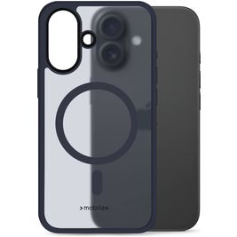 Mobilize Hybrid Pro iPhone 16 MagSafe Hülle Hardcase Backcover Stoßfest - Blau