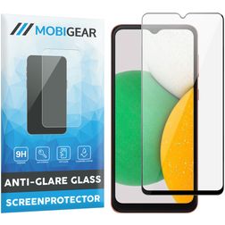 Mobigear Premium Samsung Galaxy A14 Panzerglas Gehärtetes Glas Displayschutz - Hüllenfreundlich - Schwarz