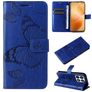 Mobigear Butterfly Xiaomi 14T Pro Hülle Klapphülle Geldbörse - Blau