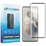 Mobigear Premium Motorola Edge 50 Pro Panzerglas Gehärtetes Glas Displayschutz - Hüllenfreundlich - Schwarz