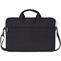 Mobigear Oxford Laptop Umhängetasche 13 - 14 Zoll Laptoptasche - Schwarz