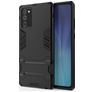 Mobigear Armor Stand Samsung Galaxy Note 20 Ultra Hülle Hardcase Backcover Stoßfest mit Ständer - Schwarz