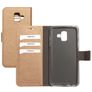 Mobiparts Saffiano Wallet Samsung Galaxy A6 (2018) Hülle Klapphülle Geldbörse - Copper