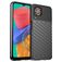 Mobigear Groove Samsung Galaxy M33 Hülle Flexibles TPU Backcover - Schwarz
