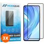 Mobigear Premium Xiaomi Mi 11 Lite Panzerglas Gehärtetes Glas Displayschutz - Hüllenfreundlich - Schwarz (3er Pack)