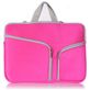 Mobigear Double Zipper Neopren Laptop Sleeve 12 Zoll Laptop Hülle - Pink