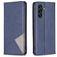 Mobigear Rhombus Slim Samsung Galaxy A56 Hülle Klapphülle - Blau