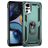 Mobigear Armor Ring Motorola Moto G22 Hardcase Backcover Shockproof mit Ringhalter - Grün