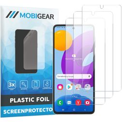 Mobigear Samsung Galaxy M53 Displayschutz Schutzfolie - Hüllenfreundlich (3er Pack)