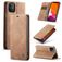 Caseme 013 iPhone 11 Hülle Klapphülle Geldbörse - Braun
