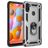 Mobigear Armor Ring Samsung Galaxy A11 Hülle Hardcase Backcover Stoßfest mit Ringhalter - Silber