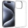 Mobigear Basics Durchsichtig iPhone 16 Pro Hülle Flexibles TPU Backcover - Transparent