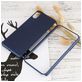 Mobigear TriGuard iPhone X Hülle Hardcase Backcover - Dunkelblau