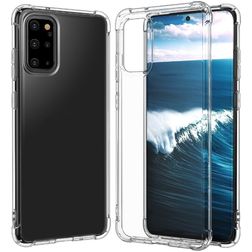 Mobigear Cushion Durchsichtig Huawei P40 Hülle Flexibles TPU Backcover Stoßfest - Transparent
