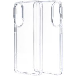 Mobiparts Classic Hardcover Durchsichtig Samsung Galaxy S25 Edge Hülle Hardcase Backcover - Transparent