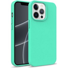 Mobigear Bio iPhone 14 Pro Max Hülle Umweltfreundliches Backcover - Grün