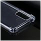 Mobigear Cushion Durchsichtig Samsung Galaxy S20 Hülle Flexibles TPU Backcover Stoßfest - Transparent
