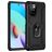 Mobigear Armor Ring Xiaomi Redmi 10 4G Hülle Hardcase Backcover Stoßfest mit Ringhalter - Schwarz