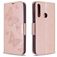 Mobigear Butterfly Huawei Y6p Hülle Klapphülle Geldbörse - Roségold