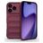 Mobigear Bumpy iPhone 17 Pro TPU (flexibel) Backcover - Wine Red