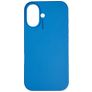Nudient Base iPhone 16 Plus Silikon Hülle Backcover - Vibrant Blue
