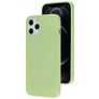 Mobiparts iPhone 12 Pro Max Silikon Hülle Backcover - Pistache Green