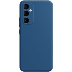 Mobigear Colors Samsung Galaxy A35 Silikon Hülle Backcover - Blau