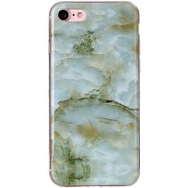 Mobigear Marble Soft Case Cover Green iPhone SE (2020) / 8/7 Mobigear Marble Soft Case Cover Green iPhone SE (2020) / 8/7