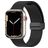 Mobigear Sport Mag Silikon Apple Watch Armband Magnetverschluss - 42/41/40/38 mm - Schwarz