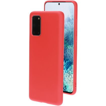 Mobiparts Samsung Galaxy S20 Plus Silikon Hülle Backcover - Scarlet Red