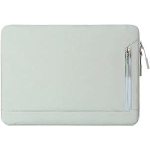 Mobigear Dual Zip Laptop Sleeve 15 - 16 Zoll Laptop Hülle - Grün