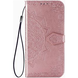 Mobigear Mandala Book Type Case Rose Gold Motorola Fusion Plus One