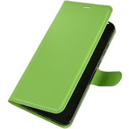 Mobigear Classic Nokia 5.3 Hülle Klapphülle Geldbörse - Grün