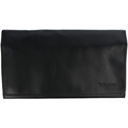 Valenta Faraday Wallet Echtes Leder Einschubhülle (max 17 cm x 8 cm) - Einschubhülle - Handytasche - Schwarz