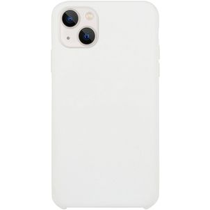 Mobigear Rubber Touch iPhone 15 Silikon Hülle Backcover - Weiß