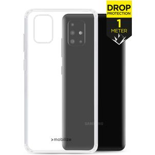 Mobilize Naked Protection Durchsichtig Samsung Galaxy A51 Hülle Hardcase Backcover Stoßfest - Transparent
