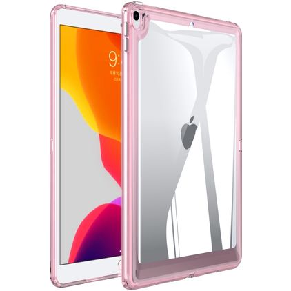 Mobigear Crystal iPad Air 4 (2020) Hardcase Backcover - Transparent / Pink