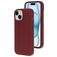 Mobiparts iPhone 15 Silikon Hülle Backcover - Plum Red