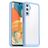 Mobigear Crystal Samsung Galaxy A54 Hülle Hardcase Backcover - Transparent / Blau