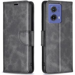 Mobigear Excellent Motorola Moto G85 Hülle Klapphülle Geldbörse - Schwarz