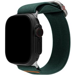 Mobilize Elastic Nylon Apple Watch Armband Elastisches Band - 49/46/45/44 mm - Grün