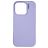 Nudient Base iPhone 16 Pro Max Silikon Hülle Backcover - Soft Purple