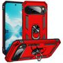 Mobigear Armor Ring Google Pixel 10 Pro XL Hülle Hardcase Backcover Stoßfest mit Ringhalter - Rot