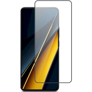 Mobigear Premium POCO X6 Pro Panzerglas Gehärtetes Glas Displayschutz - Hüllenfreundlich - Schwarz