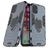 Mobigear Armor Ring iPhone 11 Hardcase Backcover Shockproof mit Ringhalter - Blau