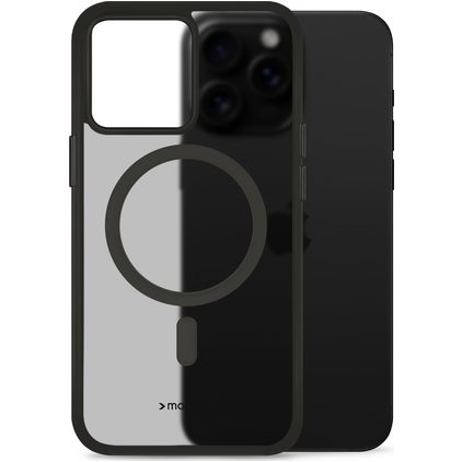 Mobilize Hybrid Pro iPhone 16 Pro Max MagSafe Hülle Hardcase Backcover Stoßfest - Schwarz