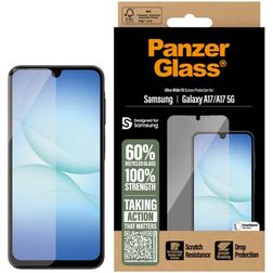 PanzerGlass Ultra-Wide Fit Samsung Galaxy A17 Gehärtetes Glas Displayschutz - Hüllenfreundlich